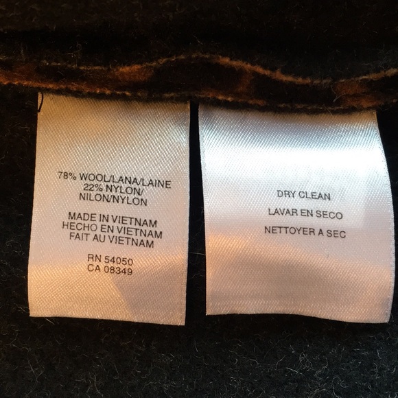 Leopard Double-faced Wool Jacket - Picture 8 of 10